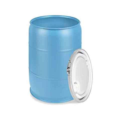 Drum with Lid 55 Gallon, Open Top, "Store Pick-up only"